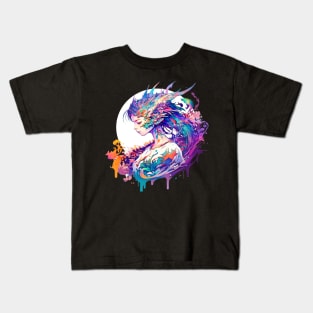 Dragon Touched Princess Kids T-Shirt